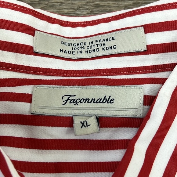 Façonnable Men’s Long Sleeve Button Down Shirt Size XL - Picture 5 of 8